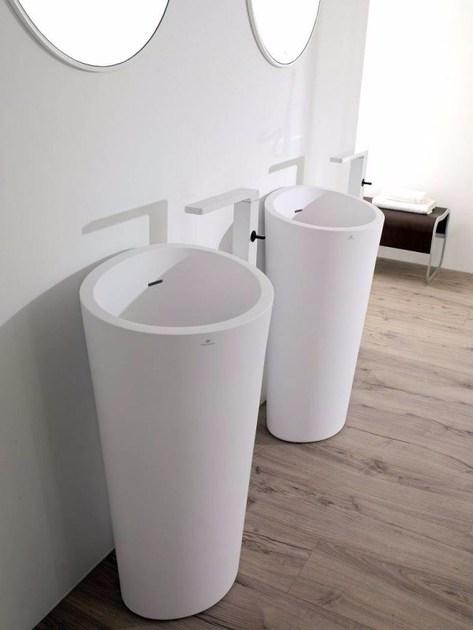 KRION Отдельностоящий Lavabo из krion® Almond sun-id-1400746 - Вид №5