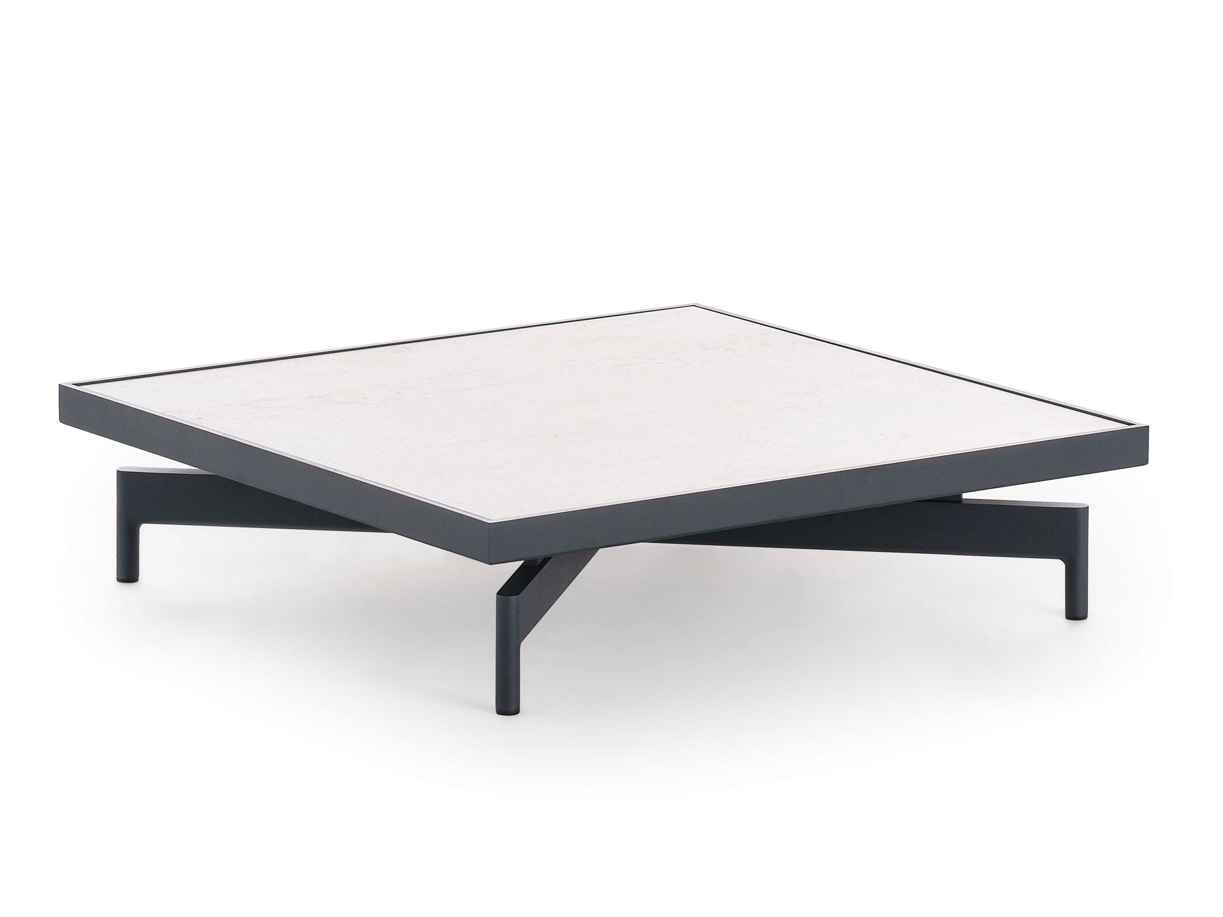 Фарфоровый квадратный садовый столик GANDIABLASCO волны ARCH-00028769 - Вид №8