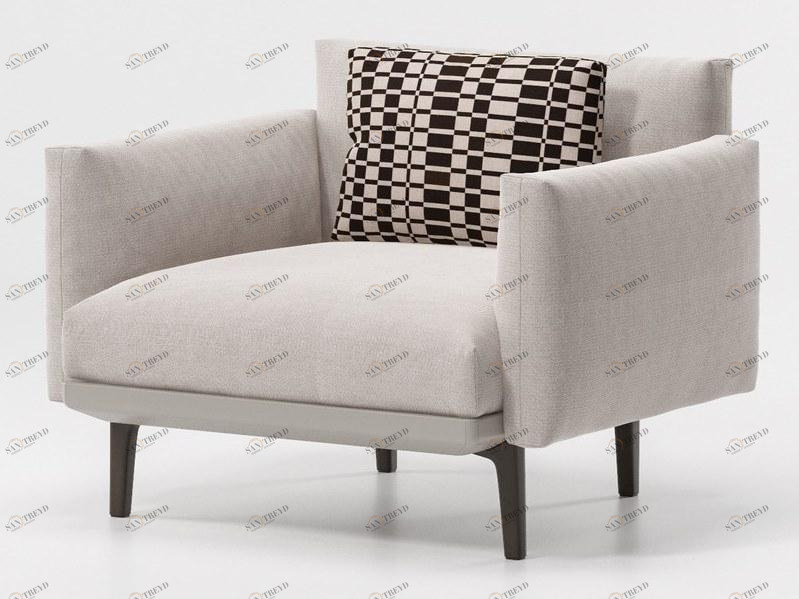 Kettal Садовое кресло из ткани с подлокотниками Boma #25020