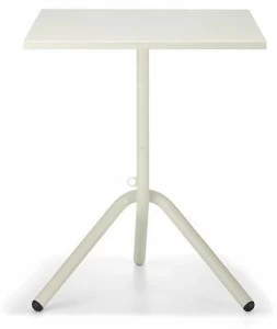 COLOS Квадратный стол из листового металла со складывающейся столешницей Ta