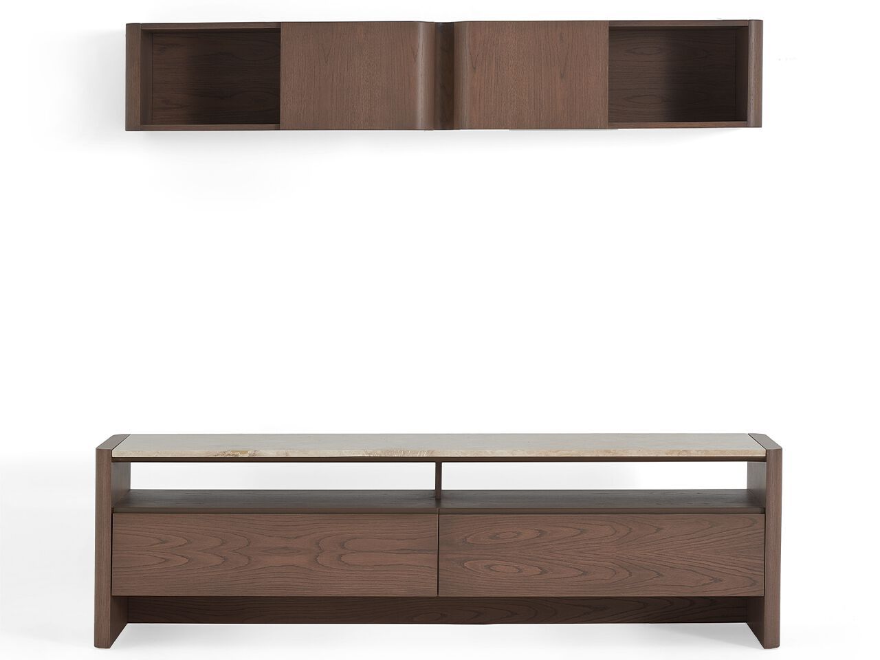 Деревянный шкаф для телевизора с ящиками NDESIGN Ezora ARCH-00060617 - Вид №1