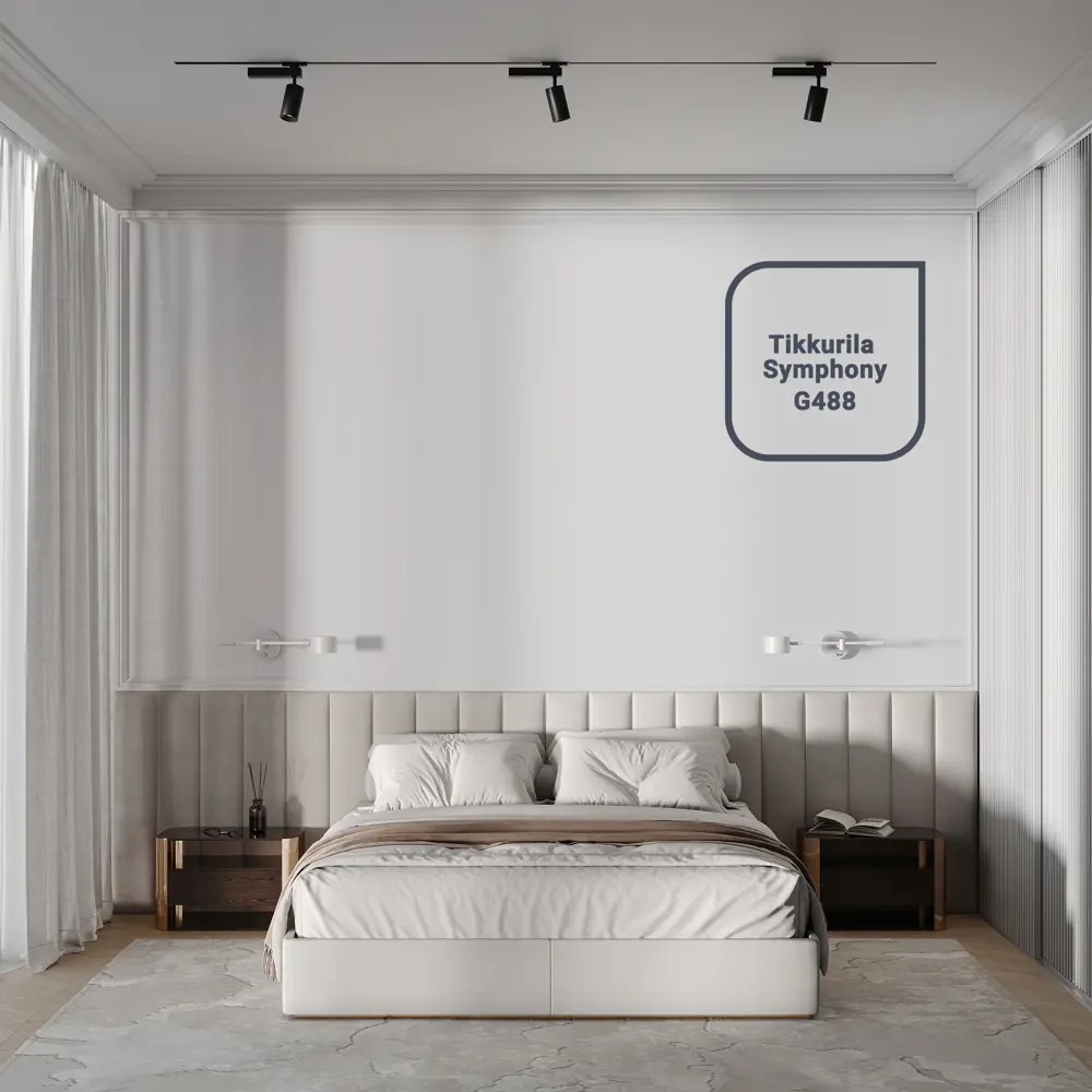 Краска Tikkurila Euro Smart-2: белая матовая для стен и потолков 2.7 л 11601178 STLM-0001308 - Вид №2