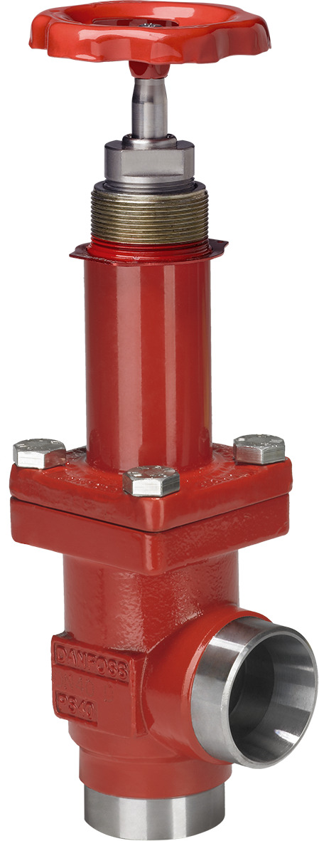 Danfoss SVA-L — запорные клапаны с удлиненным штоком SVA-L 15 A ANG CAP Запорный клапан 148B5261  - Вид №8