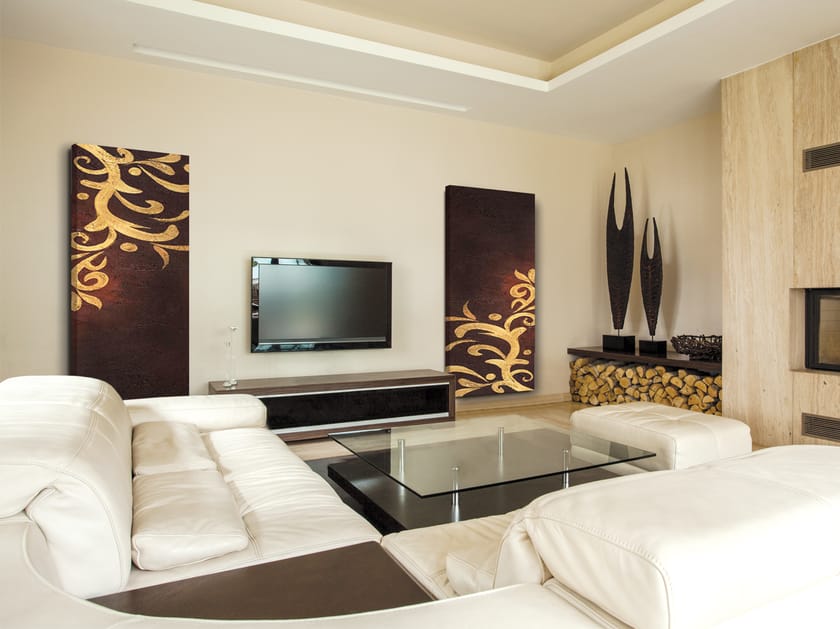 Алюминиевый полотенцесушитель Termo Design текстурная живопись ARCH-00065888