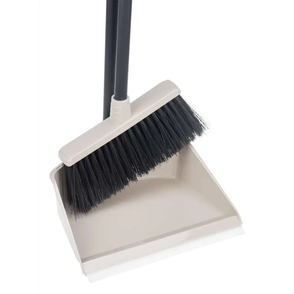 Совок и щетка для уборки Ленивка цвет капучино Santreyd STLM-2016527 - Вид №1