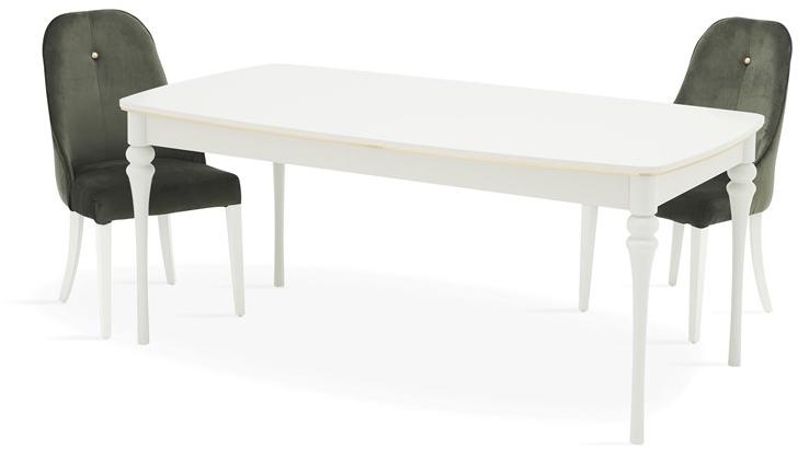 Enza Home Прямоугольный деревянный стол Piedra sun-id-1371390 - Вид №3