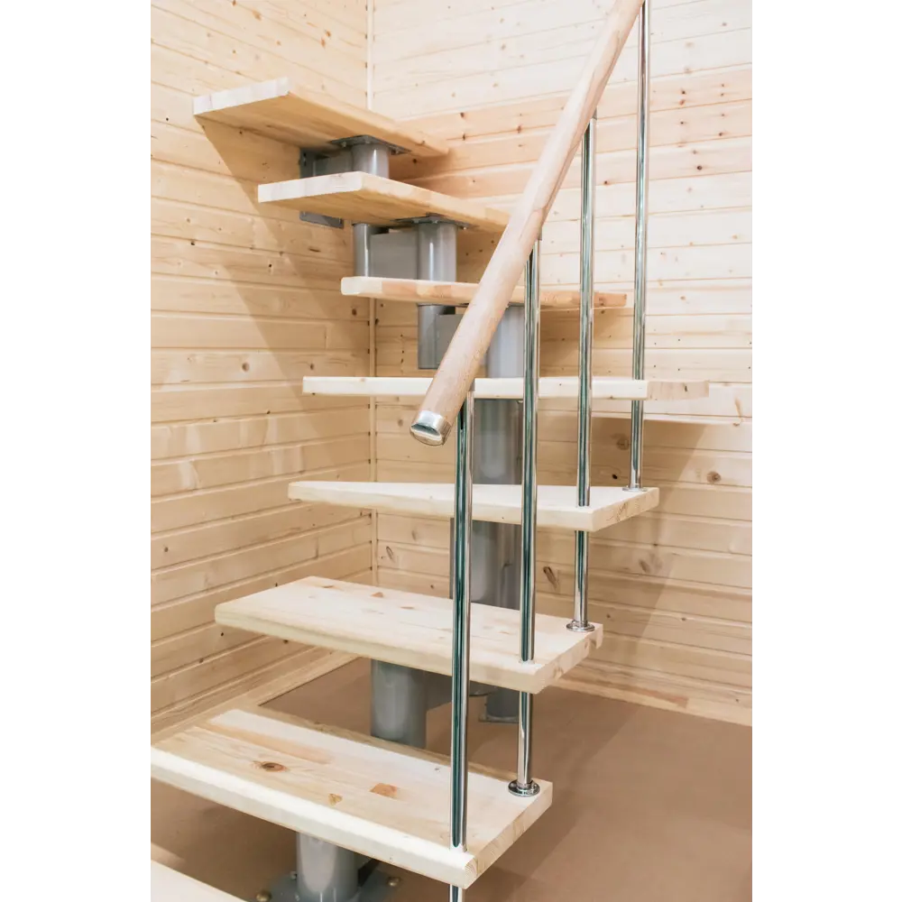 Комплект поворота на 2x45° в три шага Стамет алюминий 13668018 STLM-2172812 Santreyd  - Вид №1