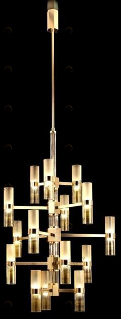 MULTIFORME Люстра из дутого стекла  Bd3430-30-k 