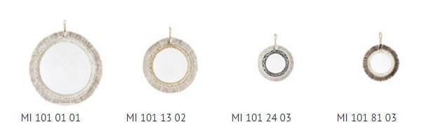 Настенное круглое зеркало с рамкой Élitis ÔÔ ARCH-00037032 - Вид №3