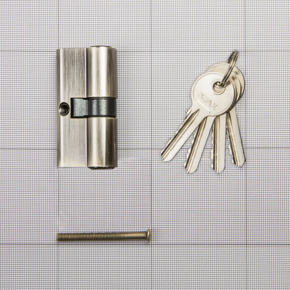 AJAX Цилиндр AX100/60 бронзовый с системой ключ-ключ 83738398 STLM-0044094 - Вид №4