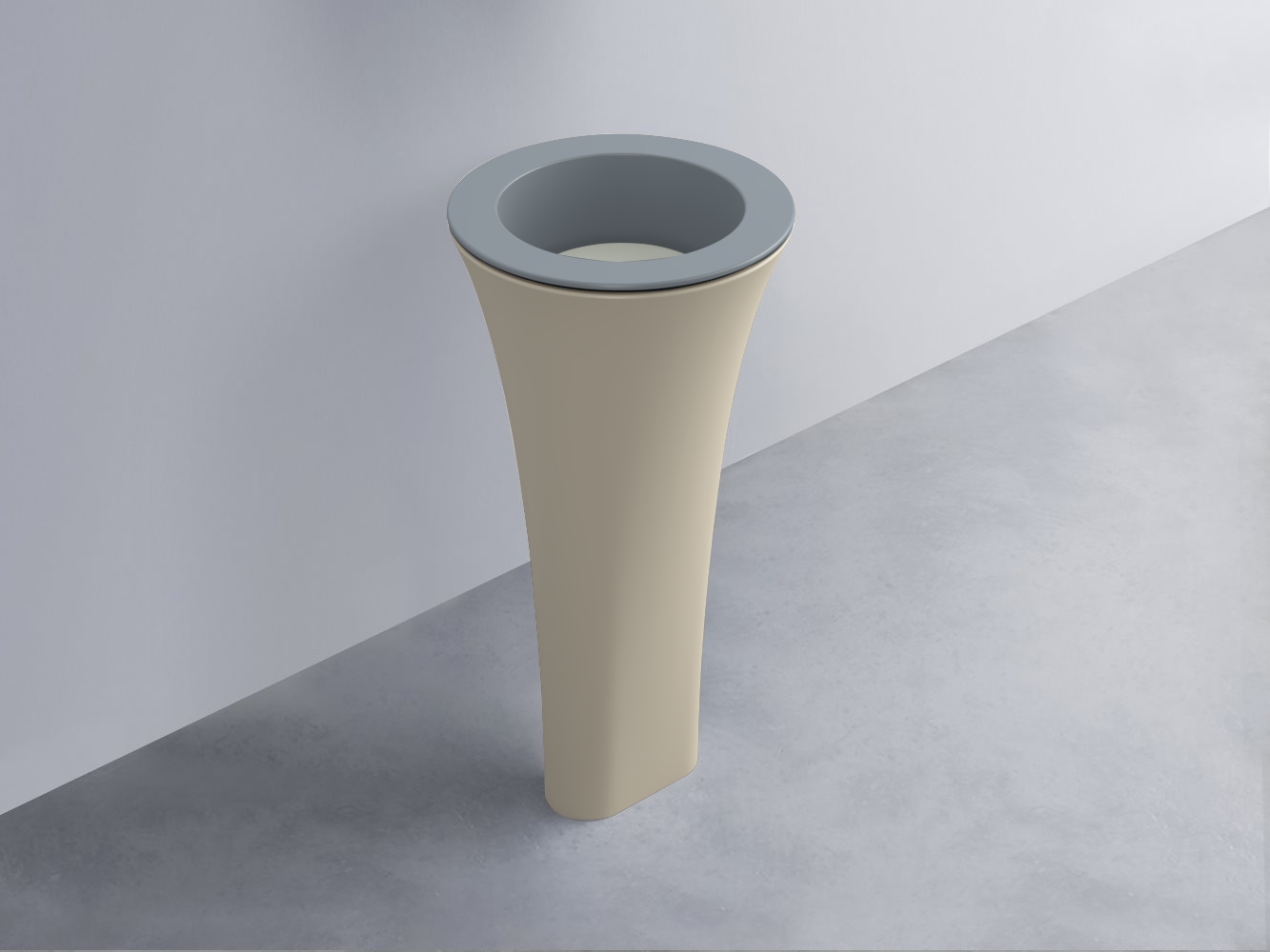 AMLA45-BR+AMPILT-PM+AMCOLT-LN Раковина Amedeo Tondo отдельностоящая cielo Enjoy + Amedeo Ceramica Cielo