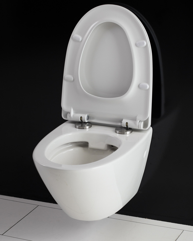 Унитаз подвесной BelBagno ALPHA безободковый Подвесной унитаз настенный Белый BELBAGNO Alpha Китай - Вид №9