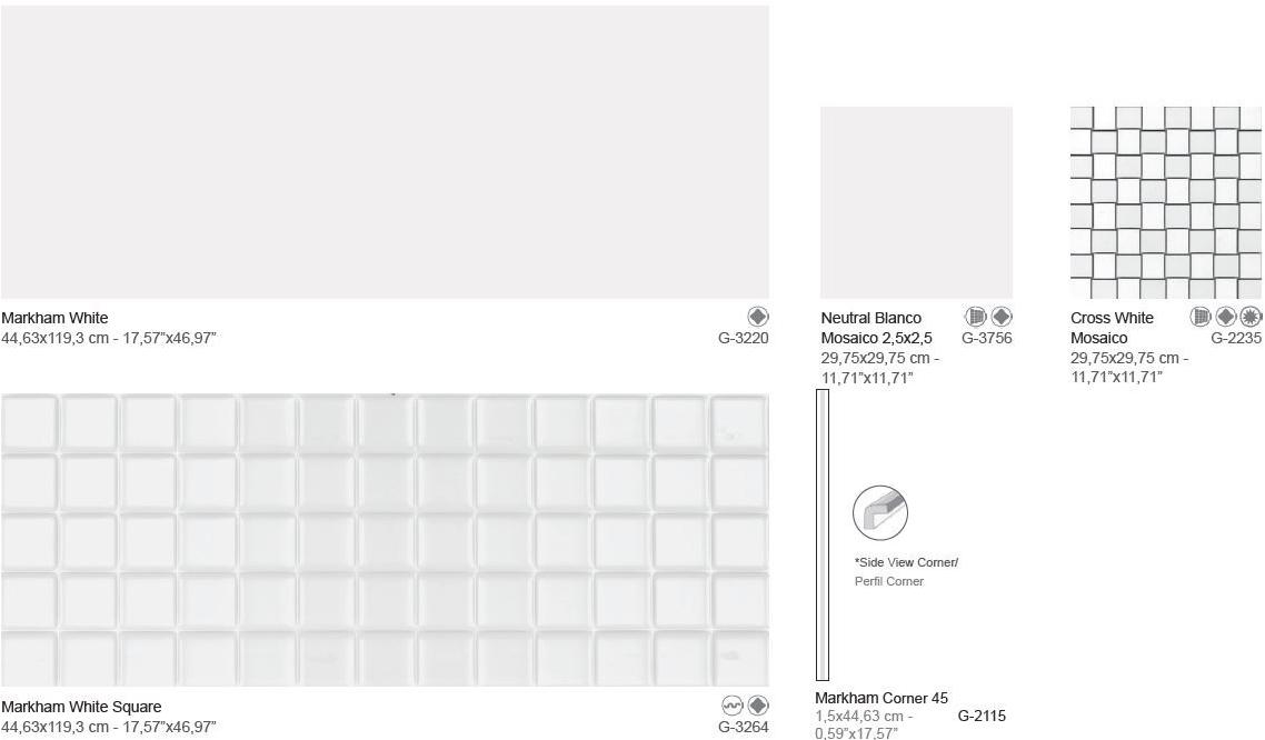 Aparici Белая плитка для стен sun-id-1432609 - Вид №3