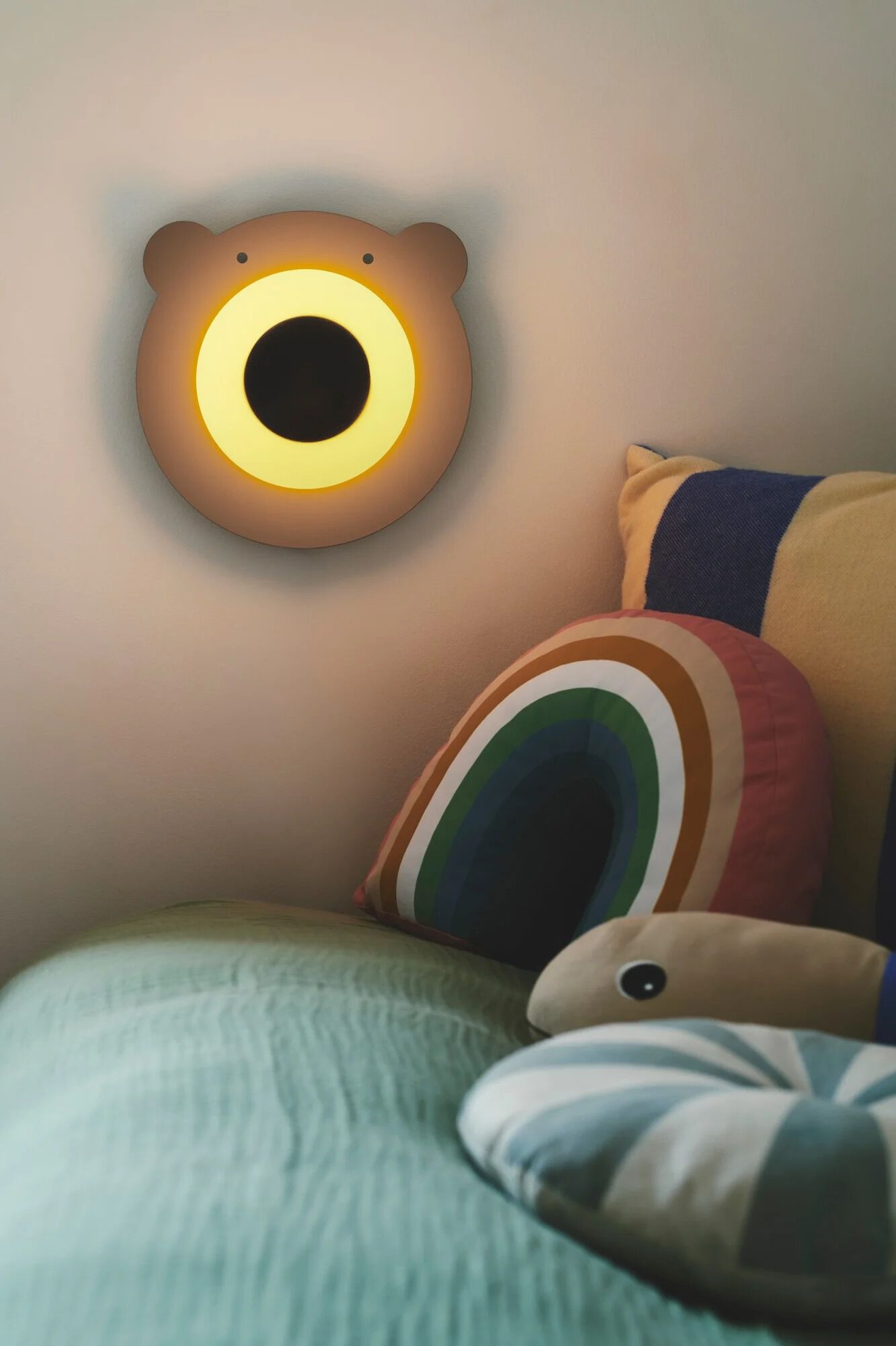 Металлический и стеклянный настенный светильник Nordlux BRUNA BEAR ARCH-00033175 - Вид №3