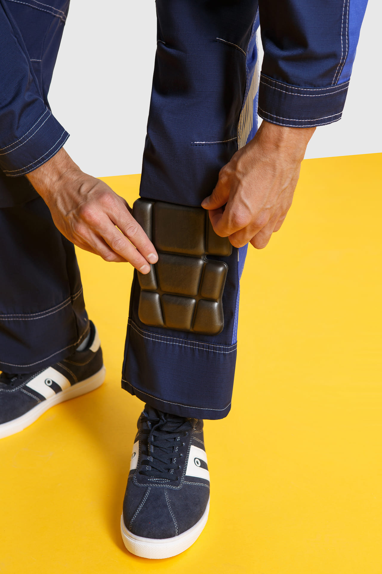 68809 Костюм "Прогресс" темно-синий с васильком  Летняя спецодежда  размер 52-54/182-188  - Вид №20