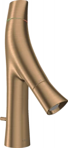 12010140 Смеситель для раковины 80, 2 ручки, со сливным гарнитуром AXOR STARCK ORGANIC