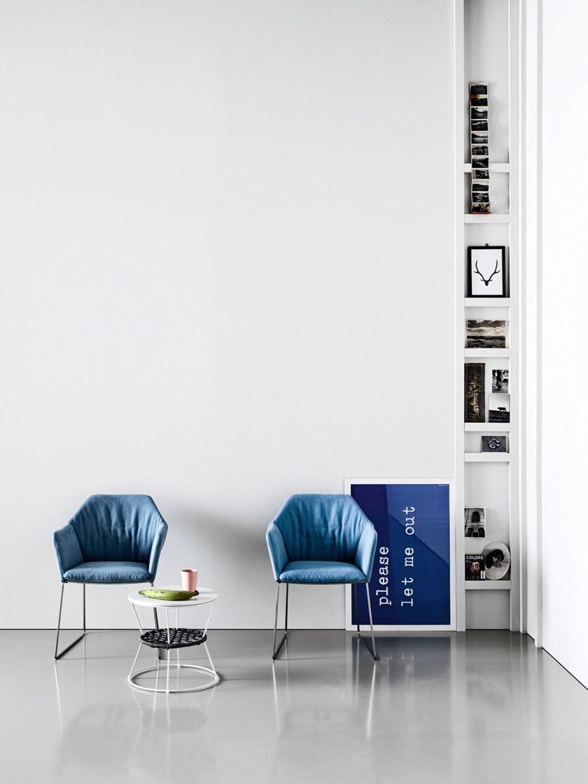 Saba Italia Стул с обивкой и подлокотниками New york sun-id-1385624 - Вид №2