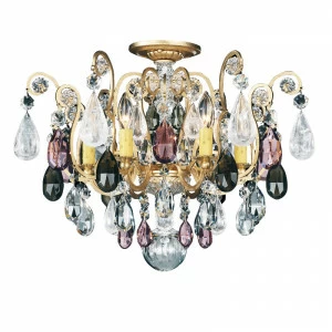 Потолочный светильник 3584-26 OS от Schonbek SCHONBEK ДИЗАЙНЕРСКИЕ 244167 Прозрачный;золото;разноцветный