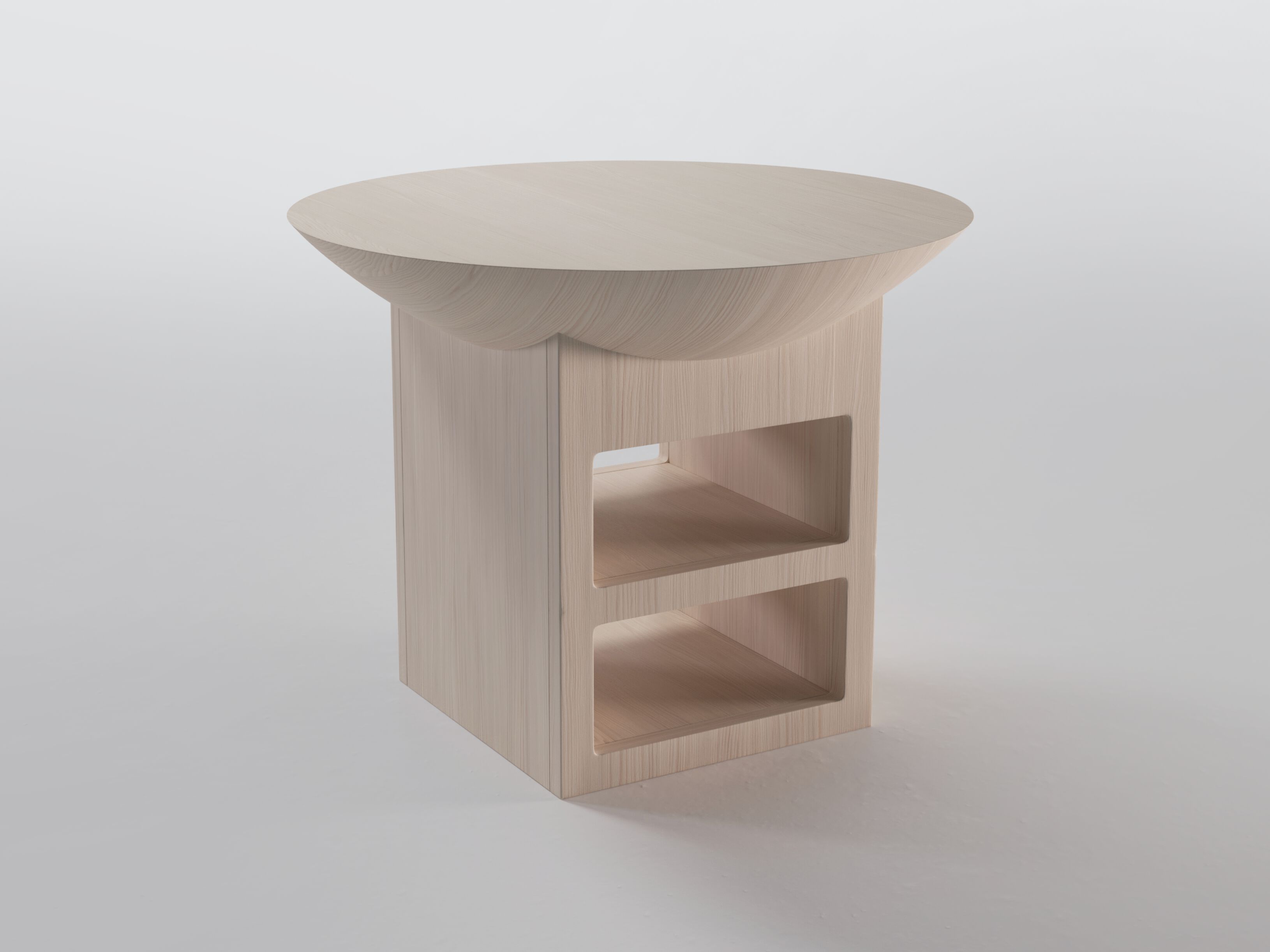 Деревянный журнальный столик / тумбочка Secolo ATLANTE ARCH-00022952 - Вид №2