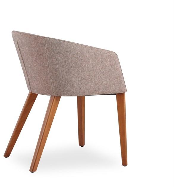 B&T Design Стул из ткани с подлокотниками sun-id-1354870 - Вид №1