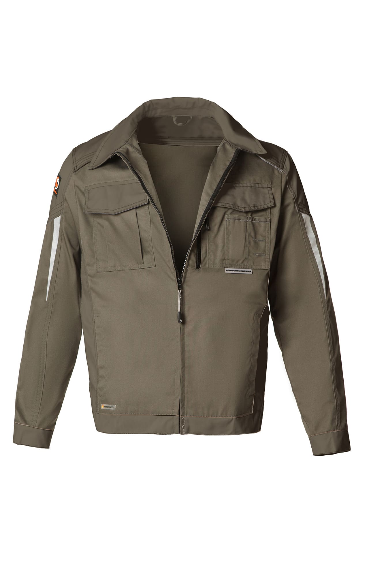 5026427 Костюм  NEW серый хаки STATUS  Летняя спецодежда  размер 56-58/182-188  - Вид №4