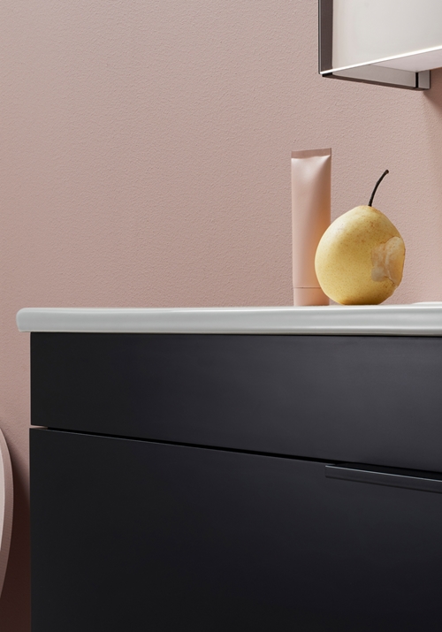 1580031 Go Шкаф Для Умывальника 1000 Черный Hafa  Черный  - Вид №3