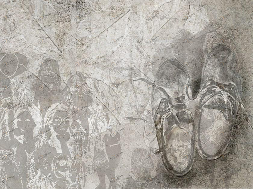 Tecnografica Обои из резины из стекловолокна в современном стиле I decorativi 53828