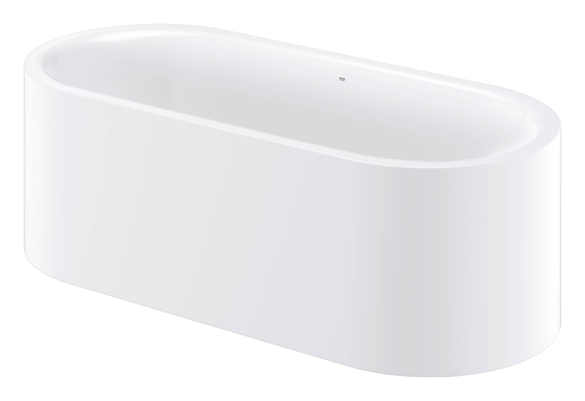 Ванна GROHE Essence, с грязеотталкивающим покрытием, 180 х 80 х 57,5 см, альпин-белый (3961300H) - Вид №1