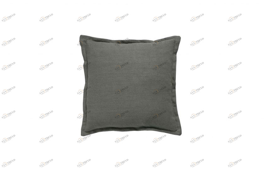 Gruppo Tomasella Однотонная квадратная подушка из ткани sun-id-1424743