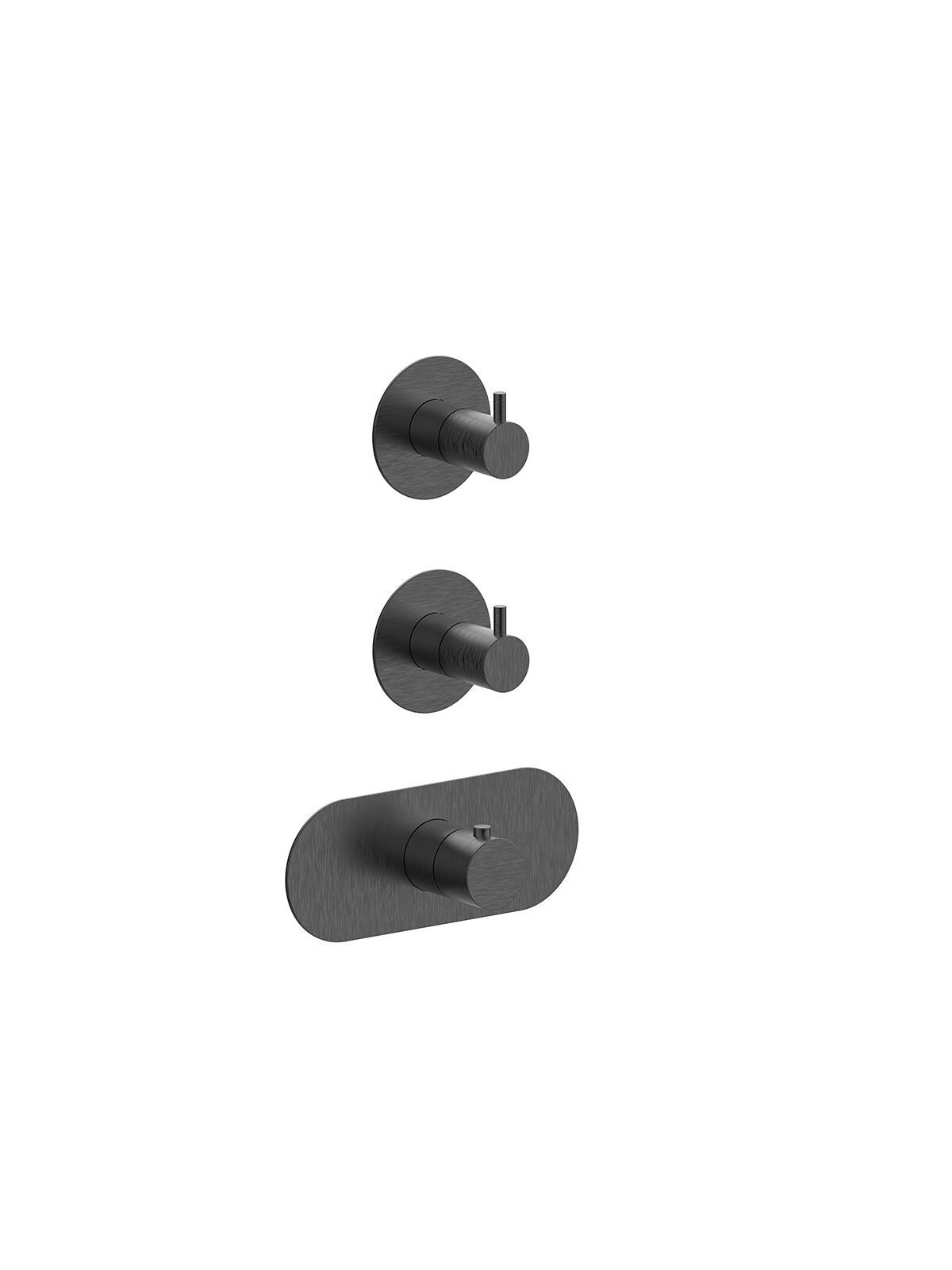 Термостатический смеситель для душа с 3 отверстиями Rubinetterie Frattini отдельная эстетика ARCH-00075862 - Вид №4