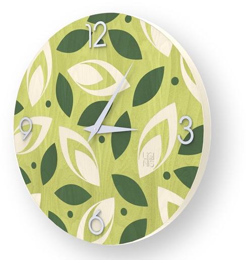LIGNIS® Настенные часы из инкрустированного дерева Dolcevita brio 10.021 / 10.099 - Вид №1