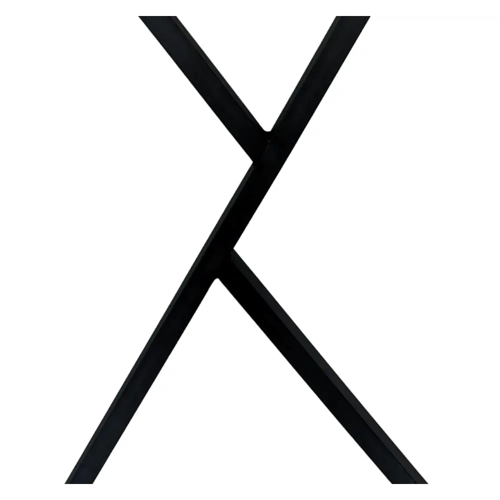 Подстолье для обеденного и письменного стола 71 см сталь цвет черный сатинированный DUCKANDDOG STLM-2012403 - Вид №2