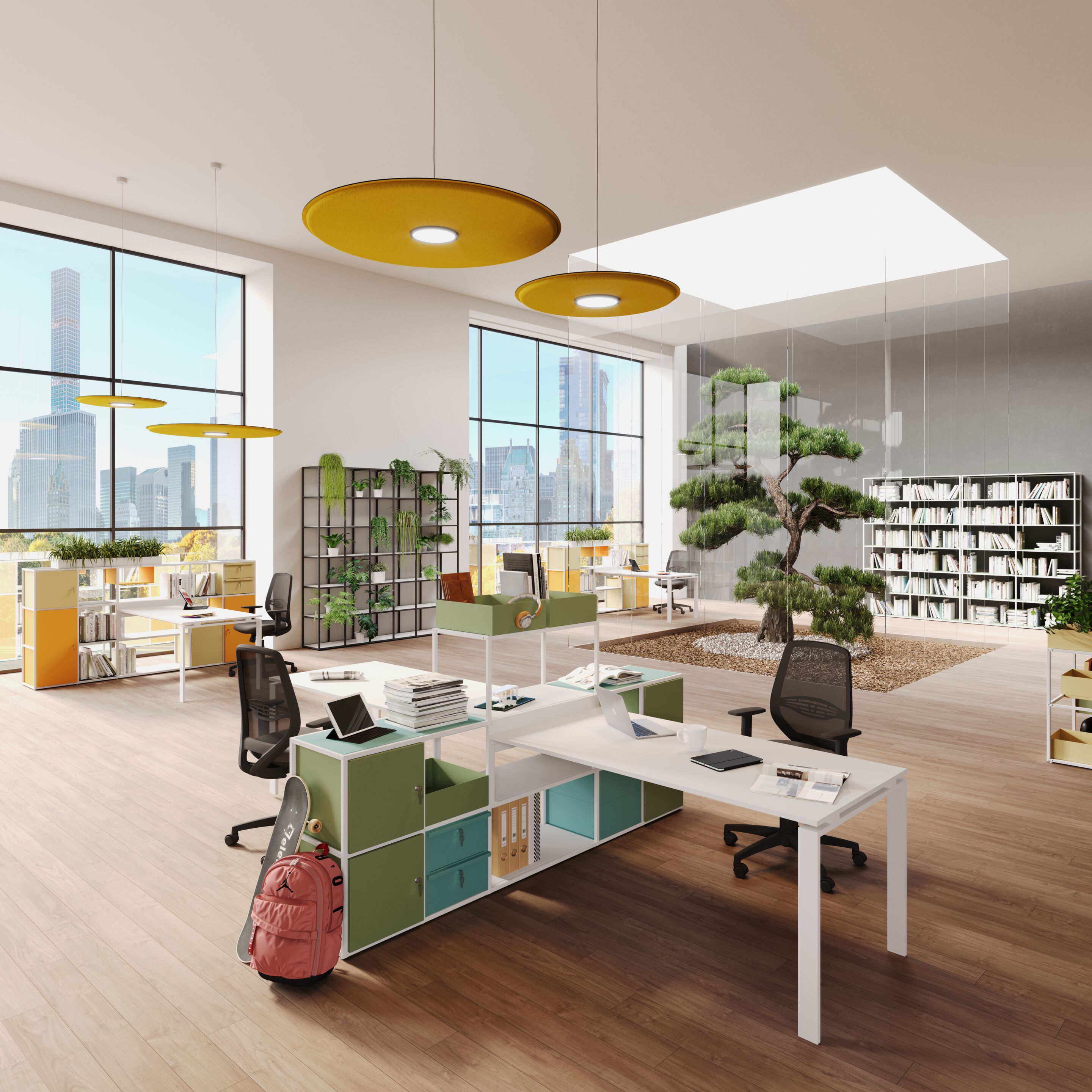 Модульная и секционная офисная мебель из металла CUF Milano Lambrate ARCH-00047064 - Вид №3