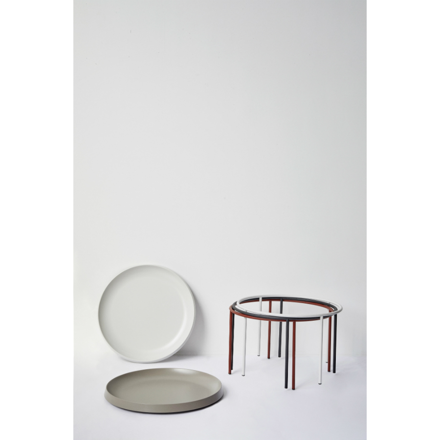 Столик кофейный Tulou, темно-коричневый, Ø55х35 см Hay 930507 - Вид №4