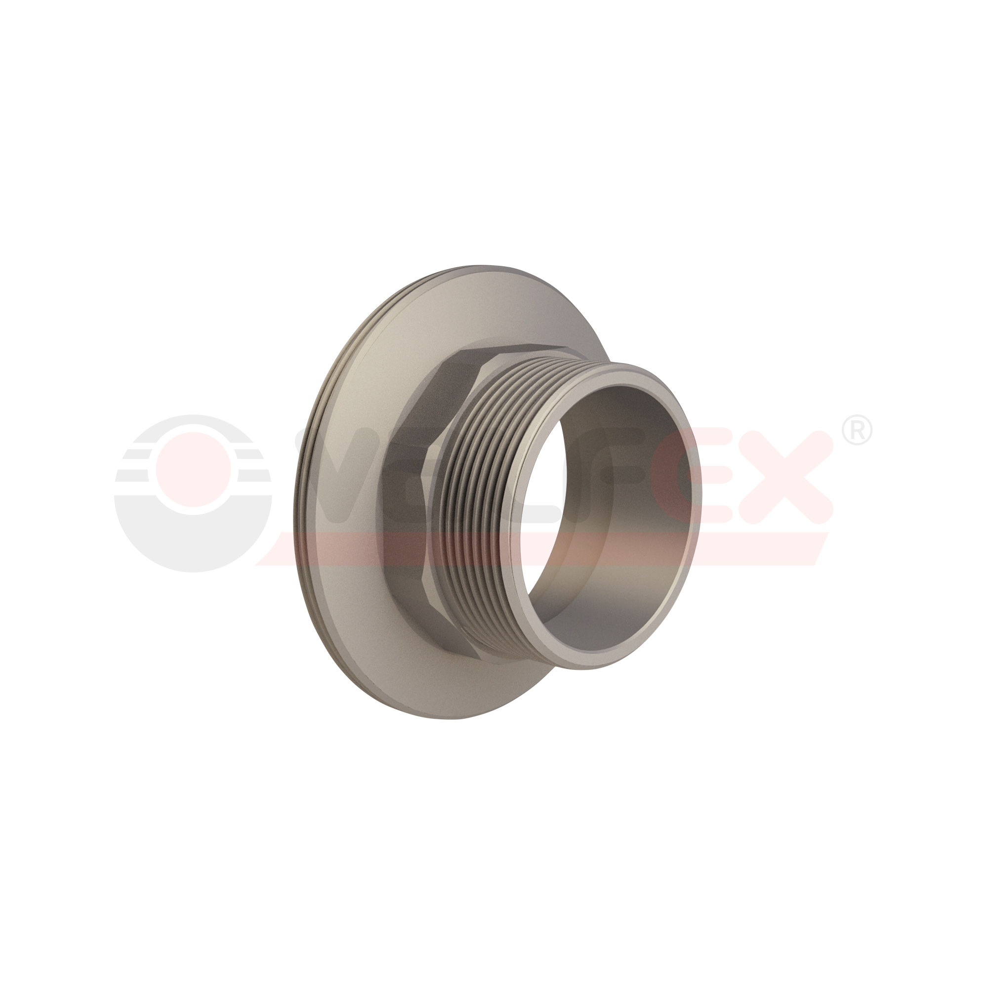 VF.033.00025.100 Valfex Адаптер для муфты с комб. резьбой (американка), наружная резьба 