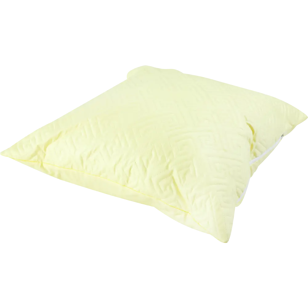 Подушка стёганая, 50х50 см, цвет цитрон SEASONS STLM-2115682 - Вид №1