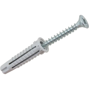 Дюбель-шуруп Standers 6x30 мм нейлон цвет серый 50 шт.