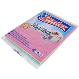 Салфетка целлюлозная Spontex Top Tex 3 шт. 84177029 STLM-2028459