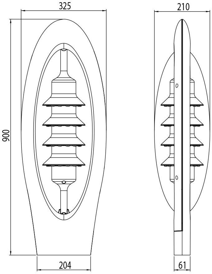 GHM-ECLATEC Железный уличный фонарь sun-id-1511721 - Вид №3