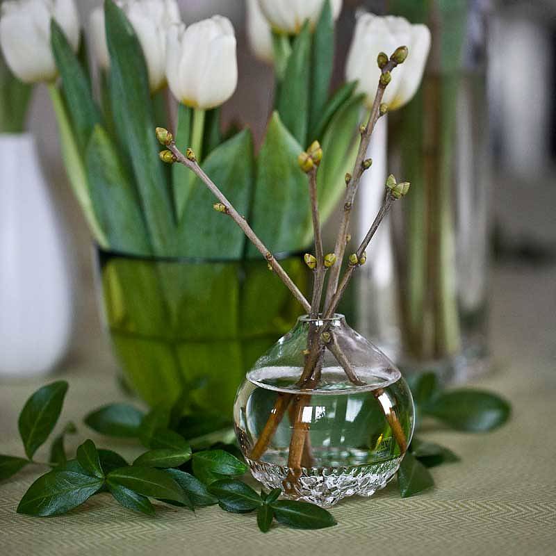 44128 Ваза из прозрачного хрусталя, 90 мм. Maleras  - Вид №5