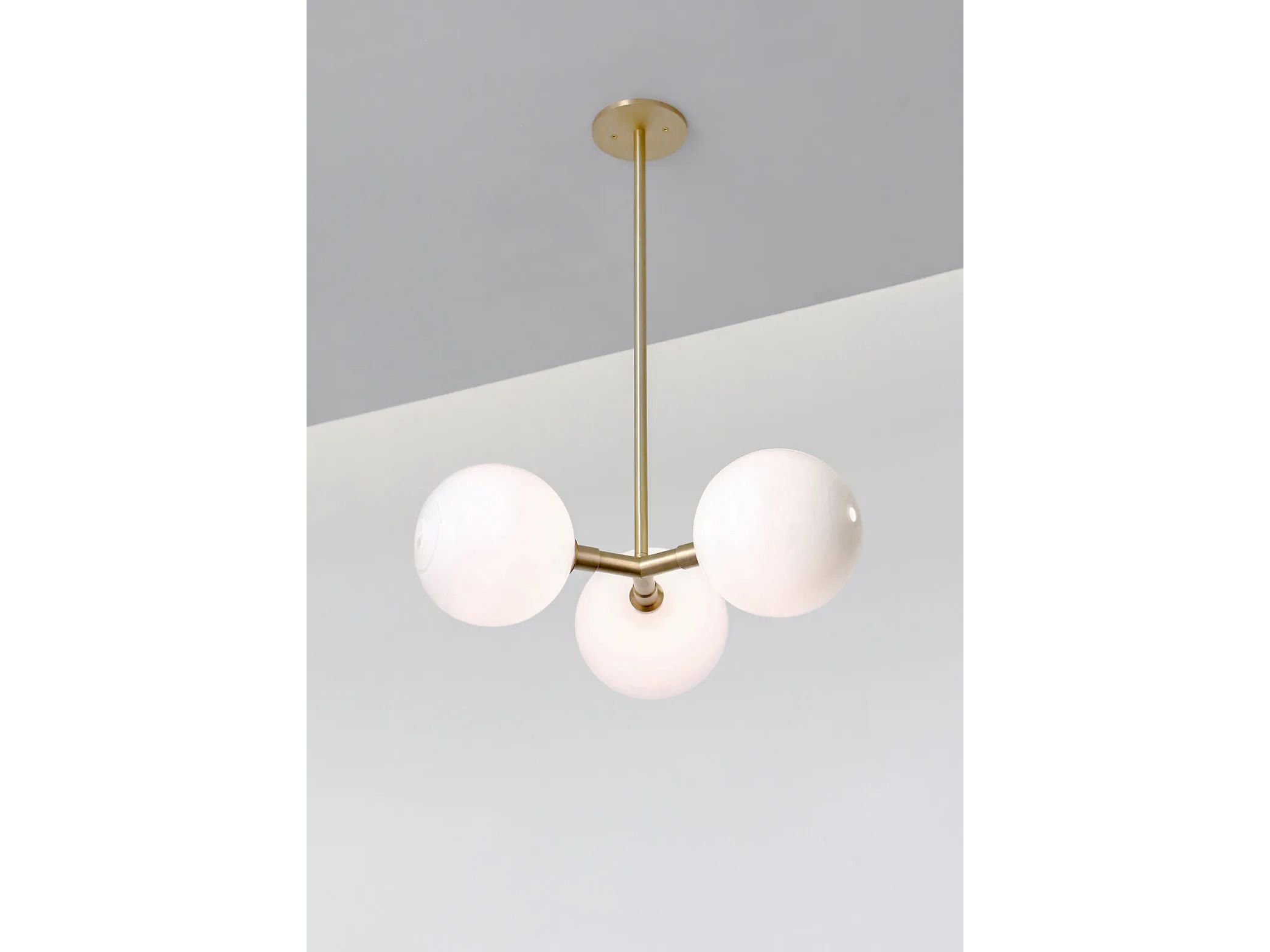 Подвесной светильник из латуни и выдувного стекла SkLO Stem ARCH-00145447 - Вид №3