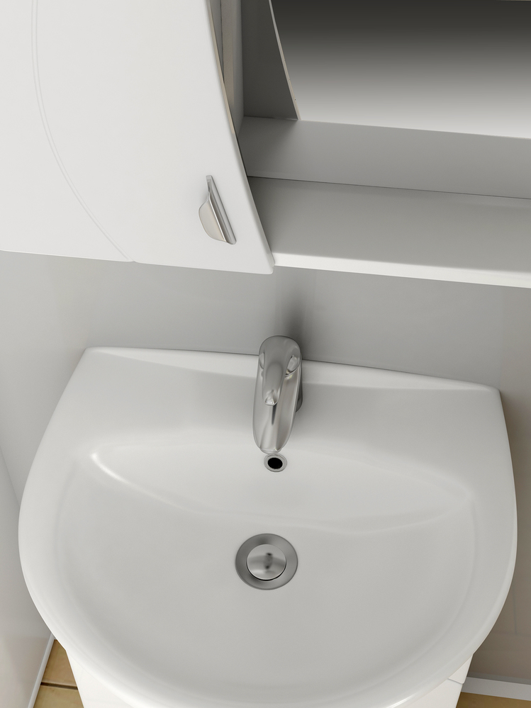 Тумба с раковиной Faina 550 (Антик)550⨉270⨉830 мм белый Santreyd sun-id-664560 - Вид №2