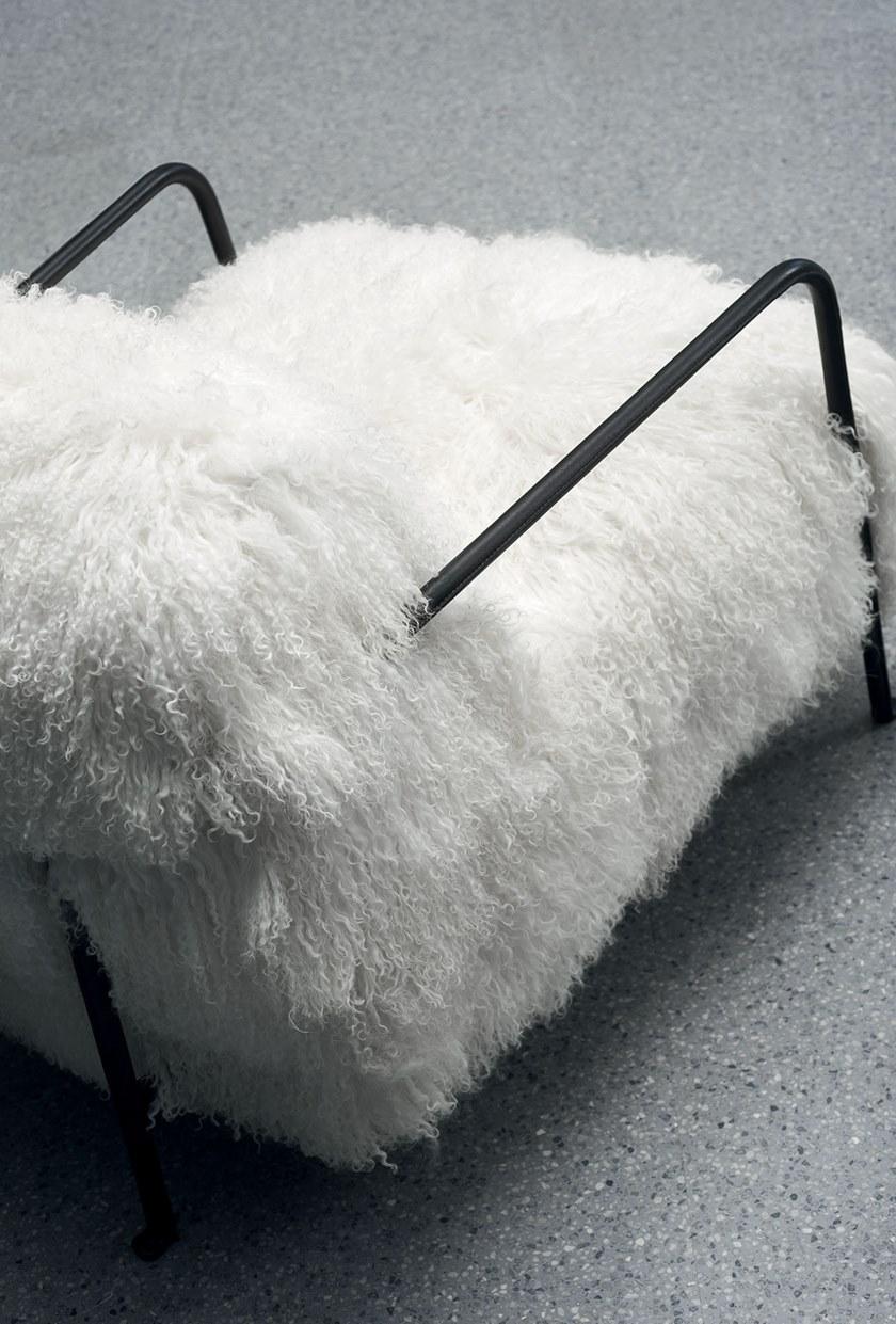 BAXTER Меховое кресло с подлокотниками sun-id-1514522 - Вид №2