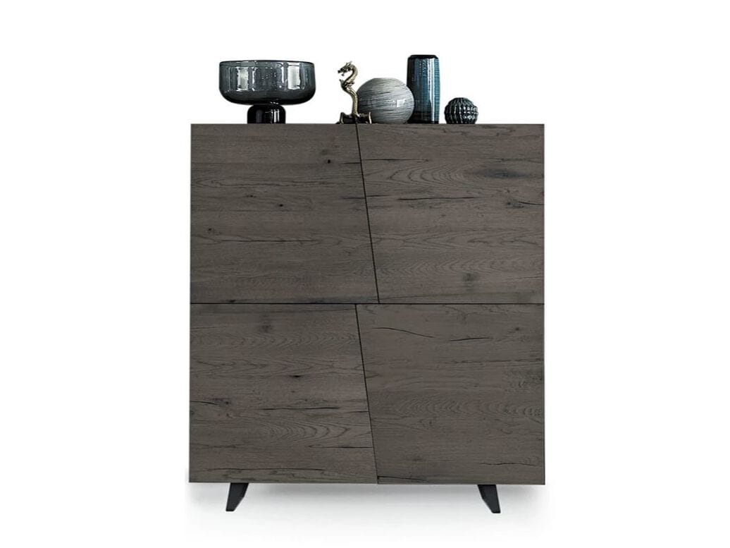 Шкаф из массива дерева с распашными дверцами Devina Nais ARCH-00108804