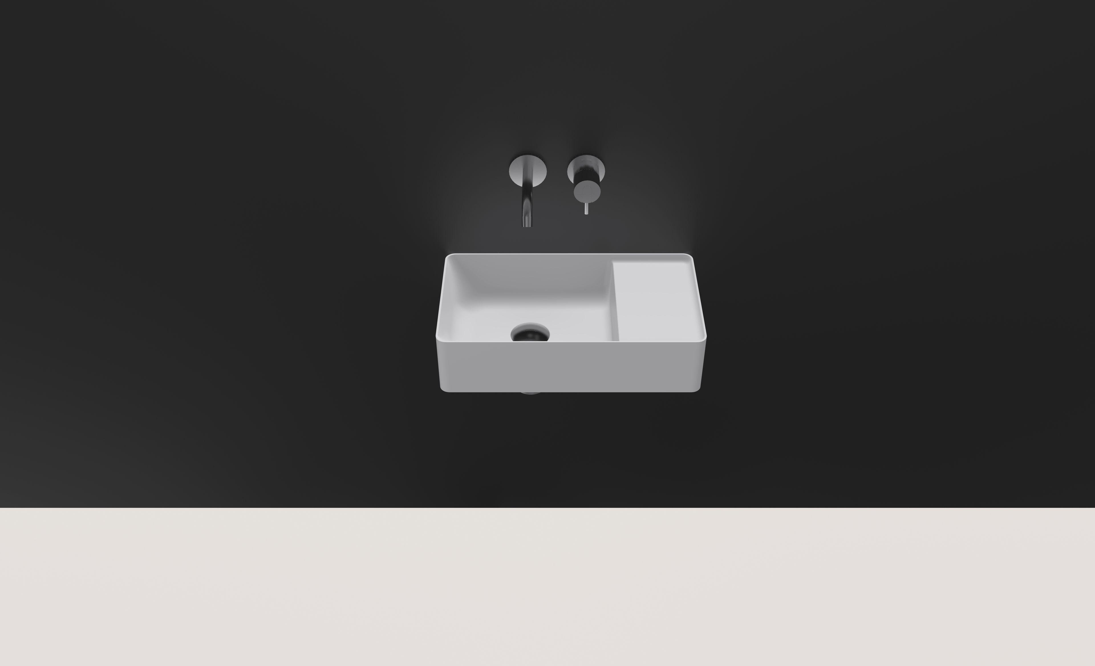 Подвесная прямоугольная мойка для рук из Flumood® Antoniolupi SIMPLO ARCH-00066821 - Вид №1