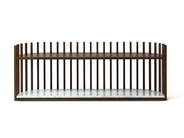 ТВ шкаф из массива дерева ROCHE BOBOIS Жалюзи ARCH-00112620