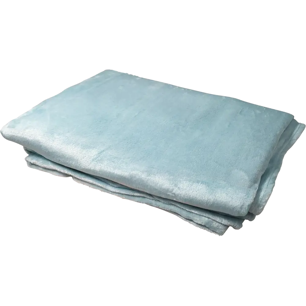 Плед «Тропикана» 180x200 см фланель цвет голубой BELEZZA STLM-2120627 - Вид №1