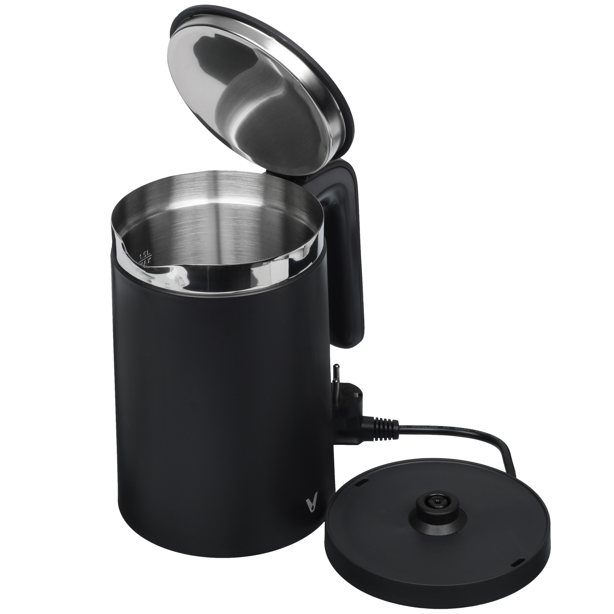 5077343 Электрочайник Viomi Smart Kettle V-SK152D черный STDN-0123959 - Вид №3