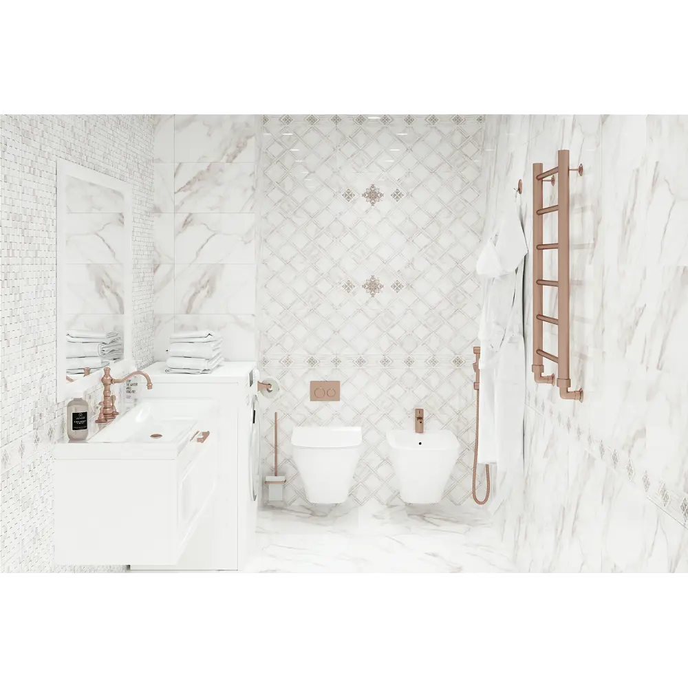 Плитка напольная Calacatta Gold 40x40 см 1.6 м² цвет белый 82719251 STLM-2208471 Santreyd - Вид №6