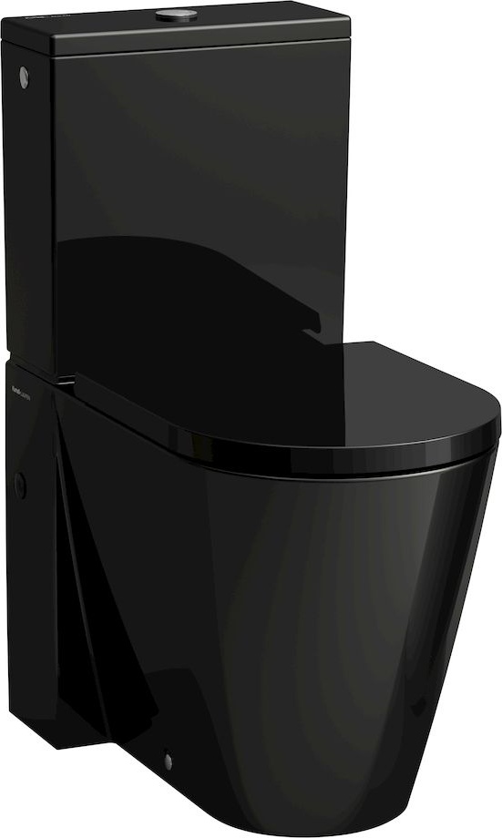 H8243377570001 Напольный унитаз, комбинированный, безободковый смыв Rimless LAUFEN PRO - Вид №1